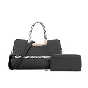 8027 Handbags Sets Shoulder Bags Top Handle Work Satchel Tote Purses Set